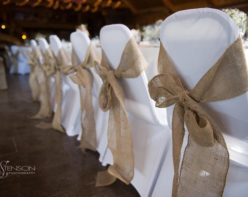 Chair Covers - Ruched - Black – Curbside Bride