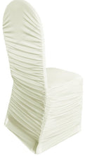 Load image into Gallery viewer, Chair Cover - Ruched - Ivory
