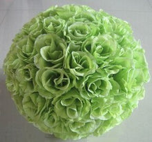 Load image into Gallery viewer, Faux Florals - Accent - Tea Green Flower Ball 12-inch
