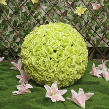 Load image into Gallery viewer, Faux Florals - Accent - Tea Green Flower Ball 20-inch
