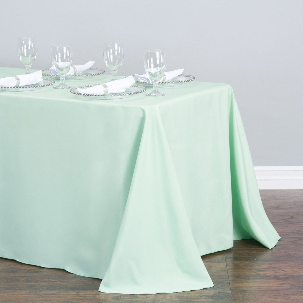 Tablecloth - Rect 8ft Poly - Mint