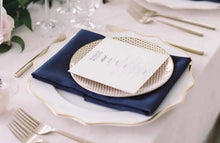 Load image into Gallery viewer, Napkins - Navy Blue
