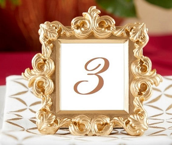 Table Numbers - Baroque GOLD