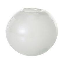 Load image into Gallery viewer, Centerpiece holder low - Round Pearl Vase - Medium 5.75&quot; high

