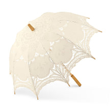 Load image into Gallery viewer, Accents Unique - Vintage Lace Umbrella - Large
