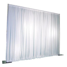 Load image into Gallery viewer, Backdrop TALL - White Sheers - up to 16&#39;H x 14&#39;W
