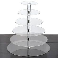 Load image into Gallery viewer, Cupcake Stand - Acrylic Tower 6-tier
