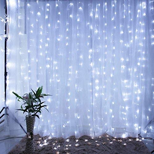 Lighting - Cool White Fairy Light Curtain