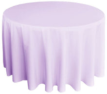 Load image into Gallery viewer, Tablecloth - Round 120&quot; Smooth Poly - Lavender
