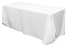 Load image into Gallery viewer, Tablecloth - Rect 8ft Poly - Classic White
