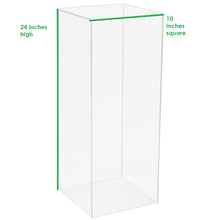 Load image into Gallery viewer, Pillar - Acrylic clear 24 in high
