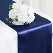 Load image into Gallery viewer, Runner - Satin - Navy Blue
