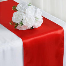 Load image into Gallery viewer, Runner - Satin - Romance Red
