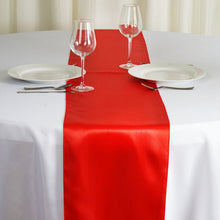 Load image into Gallery viewer, Runner - Satin - Romance Red

