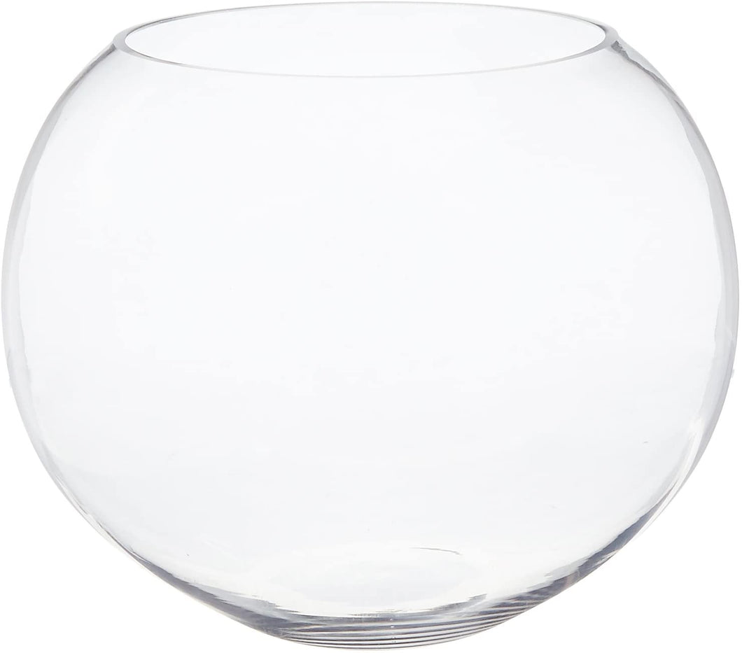 Centerpiece holder low - Round Glass Bubble Bowl 8